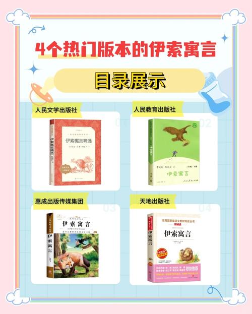 动起来的伊索寓言版本大全哪个好？3款热门版本推荐必选！